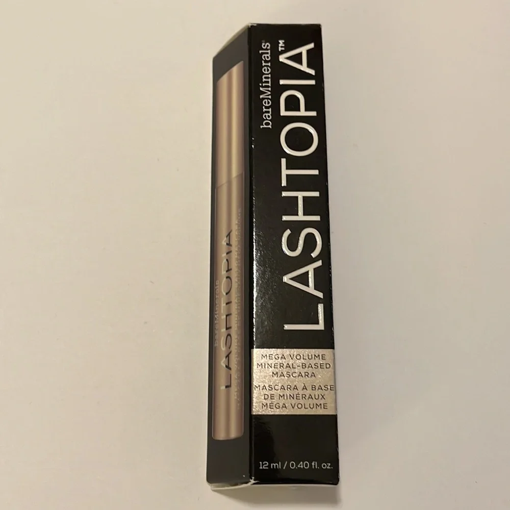 bareMinerals Lashtopia Mega Volume Mineral-Based Mascara in Ultimate Black 12 ml